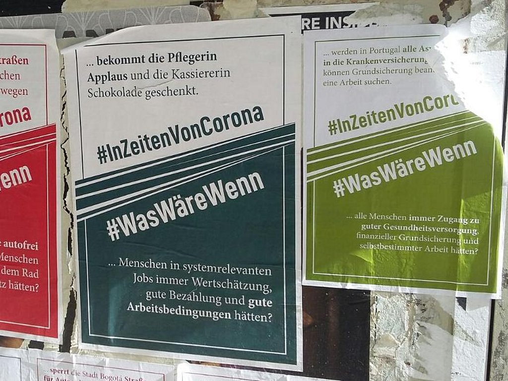 #InZeitenVonCorona Plakate