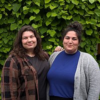 The photo shows the two founders Sabrina Zanella (left) and Melisa Kalayci.