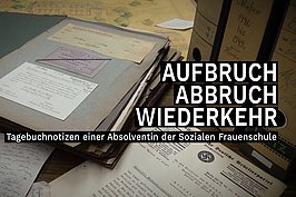 Historische Akten auf einem Schreibtisch 